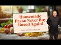 Once you’ve tried this easy homemade pasta recipe, you’ll never buy boxed pasta again