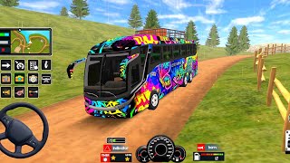 Coach Bus🚍 Simulator IndiaOff-roa🚧 Driving Bus Game | New Update 2026 Full Gameplay Video Part #620  screenshot 4