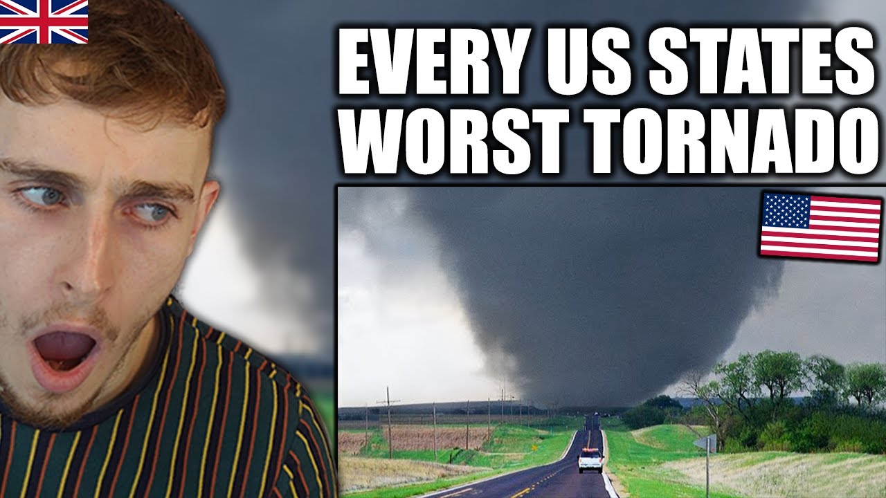 Brit Reacts to Each US State's Strongest Ever Tornado!