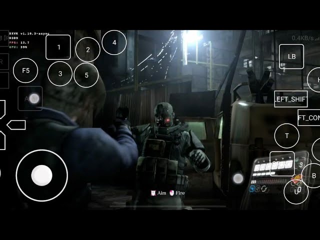 📲EXAGEAR V3 Teste Resident Evil 5 