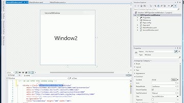 Open a new WPF Window on button click
