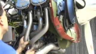 Installing Power Flow Tuned Exhaust to Cardinal RG