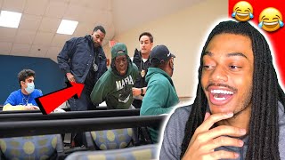 REACTING to Kai Cenat Getting Arrested During College Lecture!