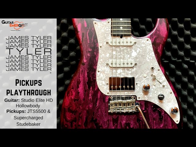 James Tyler Studio Elite HD (Hollow body) - Pickups Playthrough 