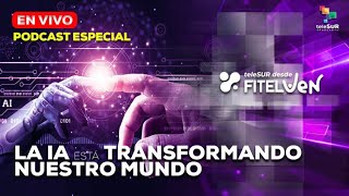 #ENVIVO: teleSUR desde la #Fitelven2025: IA y Talento Joven con Alejandro Moreno