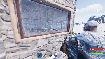 how to shoot people through walls and annoy them in rust