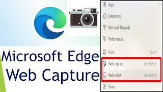 microsoft edge web capture screenshot feature in windows10