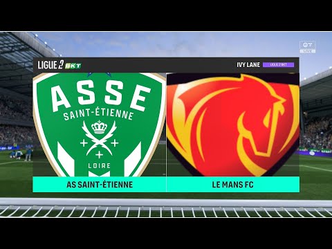 EA Sports FC 26 | AS Saint Etienne vs Le Mans - Ligue 2 BKT | Gameplay PS5
