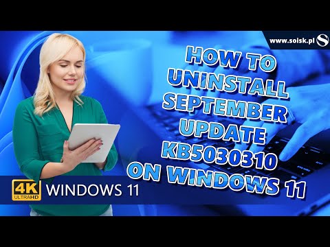 How to uninstall September Update KB5030310 Windows 11 22H2 OS Build 22621.2361 from Windows 11