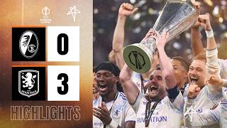 UEFA EUROPA LEAGUE WINNERS | SC Freiburg 0-3 Aston Villa