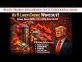 Why Stock Market Fell Today? | Rs 9 Lakh Crore Wipeout | 5 Reasons Behind Sensex Crashes