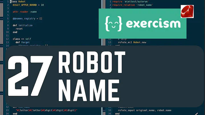 Genera nombres únicos para robots en Ruby con Exorcism.io