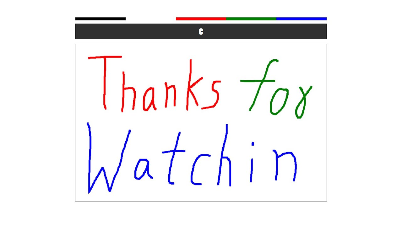 HTML5 Paint App Tutorial 1 Demo YouTube