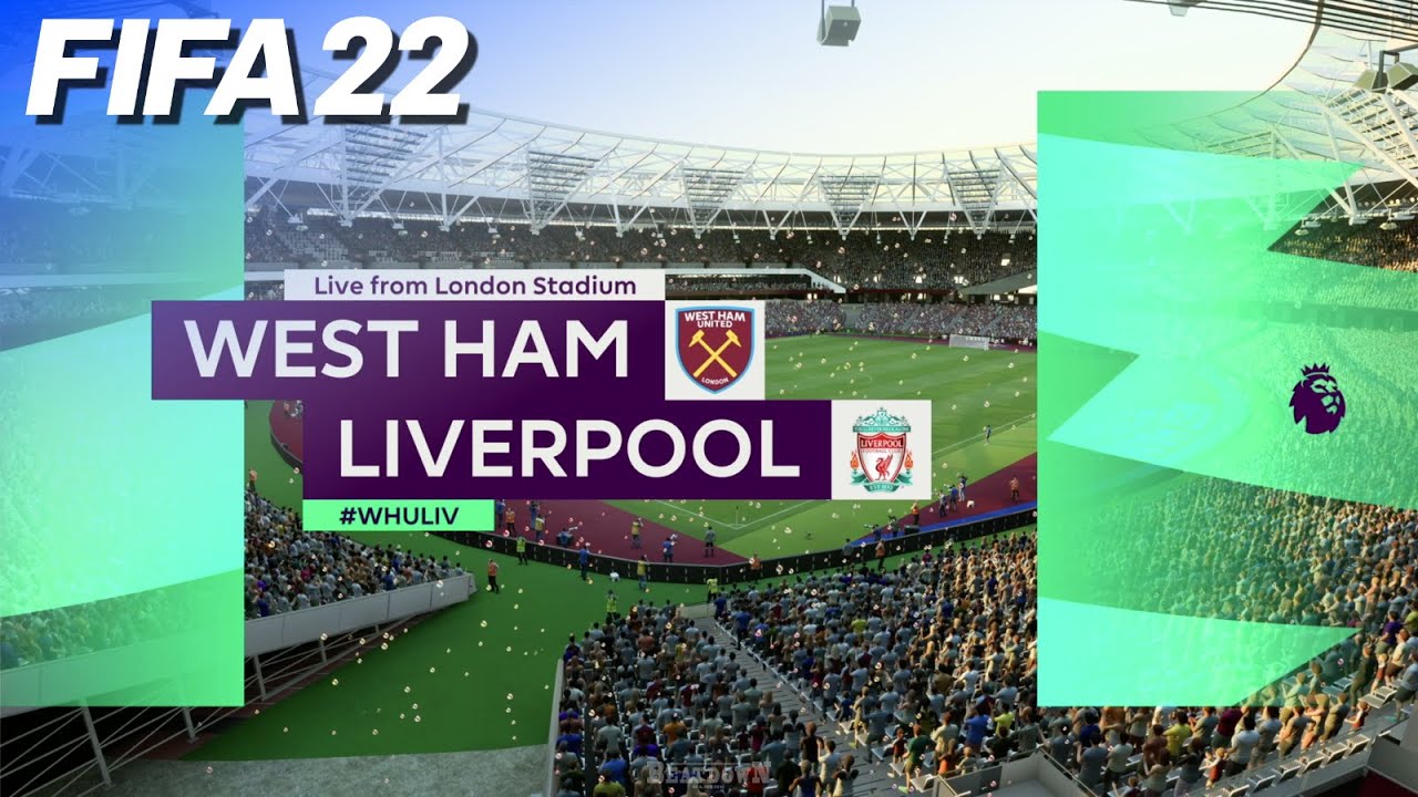 FIFA 22 - West Ham United vs. Liverpool @ London Stadium