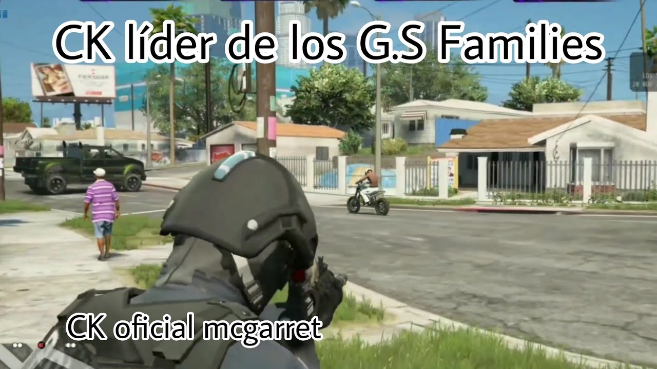 CK a mcgarret y al lider de los G.S F | GTA V | Forasteros RP