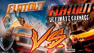 FlatOut VS Flatout Ultimate Carnage - Кто побеждает?