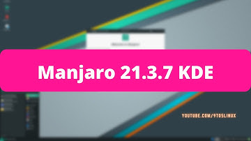 Manjaro Linux 21.3.7 KDE Plasma | Installation and First Impressions