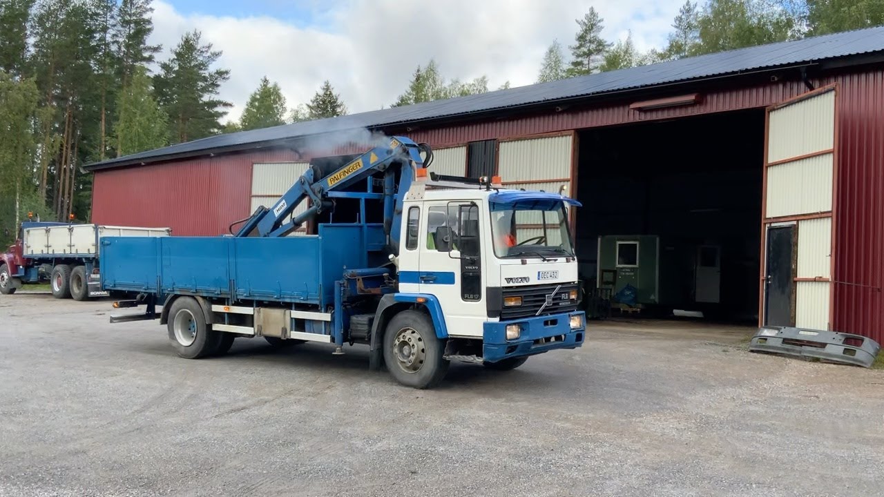 Köp Veteran kranbil Volvo FL6 17 Palfinger 9700KB på Klaravik
