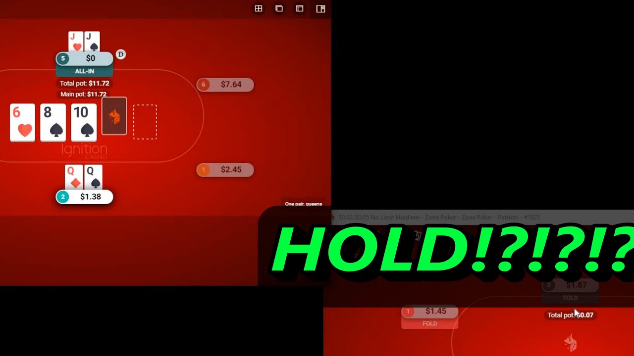 ZONE POKER BANKROLL BUILDING SESSION 15! HOLD!?!?! YouTube