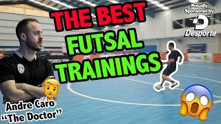 Best Trainings For Futsal Soccer \u0026 Football - Andre Caro Futsal - The Doctor