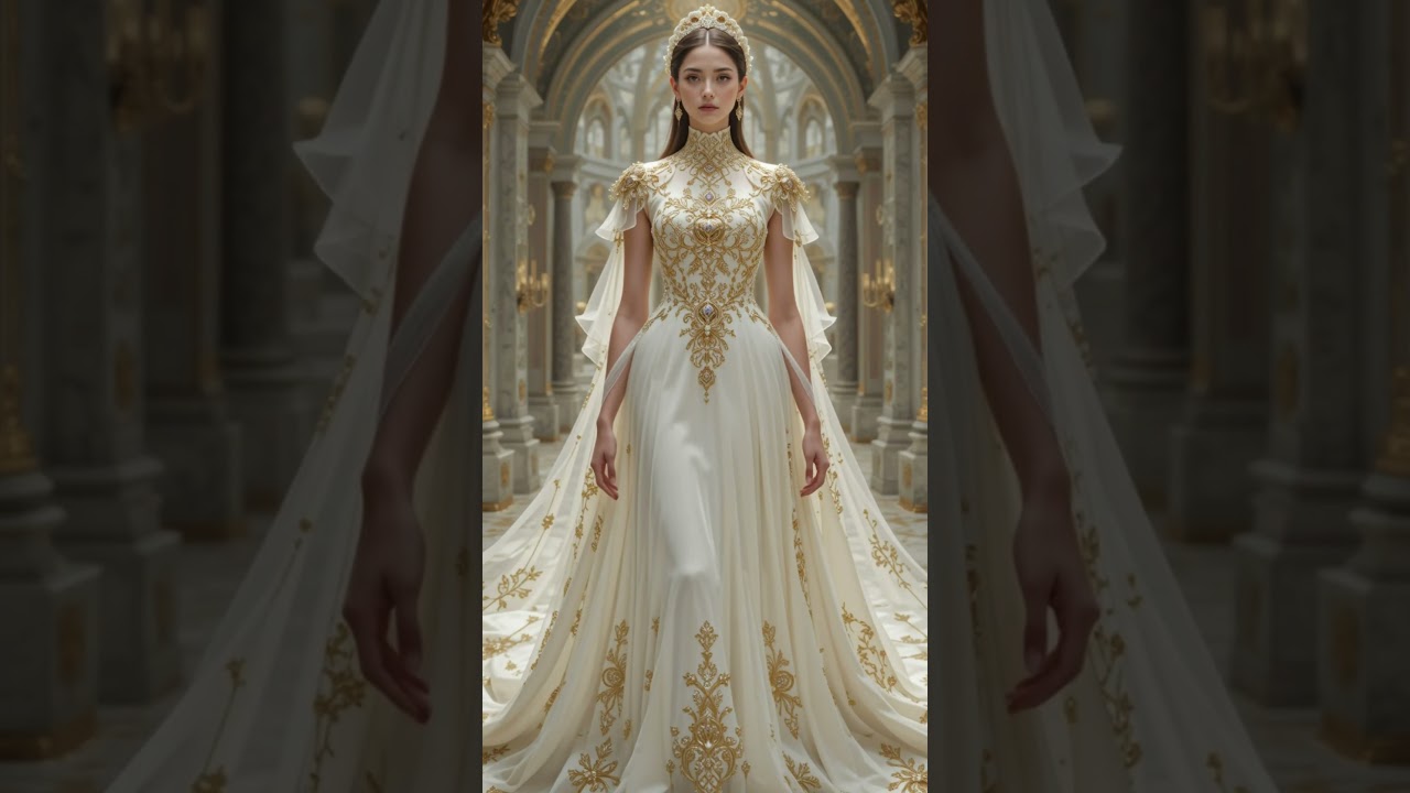 Garden Reverie 🌸 Romantic Wedding Gowns for Brides 45+ and Plus-Size 