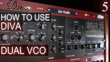 Dual VCO PART 5 | u-he DIVA Tutorial