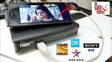 Bina WiFi dongal ke Set Top  Box me internet kaise Connect kare? | USB thetharing in Box