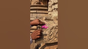 How is it possible? 🤯😳 #hampi #money #snake #temple #frog #illusion #ytshorts #trending #reels