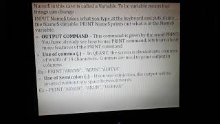 Class VI chapter 8 QBASIC