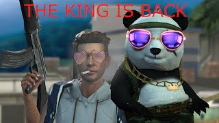 The king is back : free fire animation