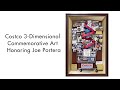 Costco 3-Dimensional Commemorative Art Honoring Joe Portera