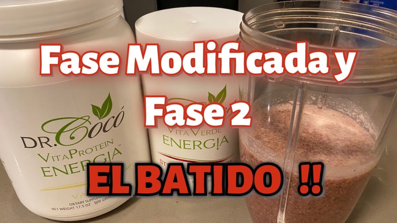 Reto Yo Puedo De 21 Dias De La Dra Coco March Fase Modificada Y Fase 2 El Batido Youtube