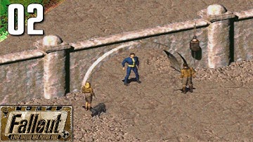 Fallout: 100% (Hard) Walkthrough Part 2 - Shady Sands (No Commentary)