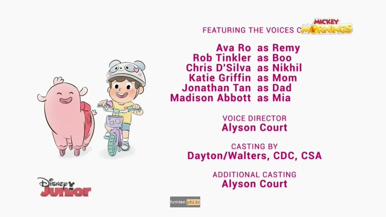 Remy And Boo Credits (Disney Junior Asia Series Premiere) (PLEASE DONT BLOCK THIS NBCUNVERISAL)￼