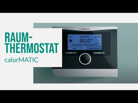 calorMATIC von Vaillant - Rund um wohlfühlen mit dem Raumthermostat