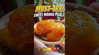 Homemade sweet mango pickle 🥭😋