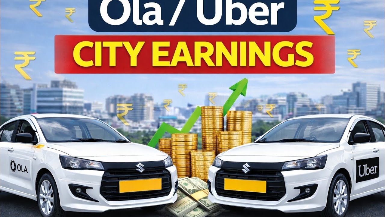 Pune City ola uber earning आज काम स्लो होता 