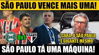 SÃO PAULO cala o Craque Neto após vencer o Coxa no Couto Pereira pelo Brasileirão 2026