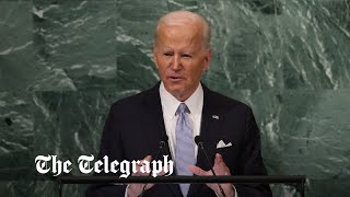 In full: Joe Biden addresses Russia's nuclear threat during UN speech