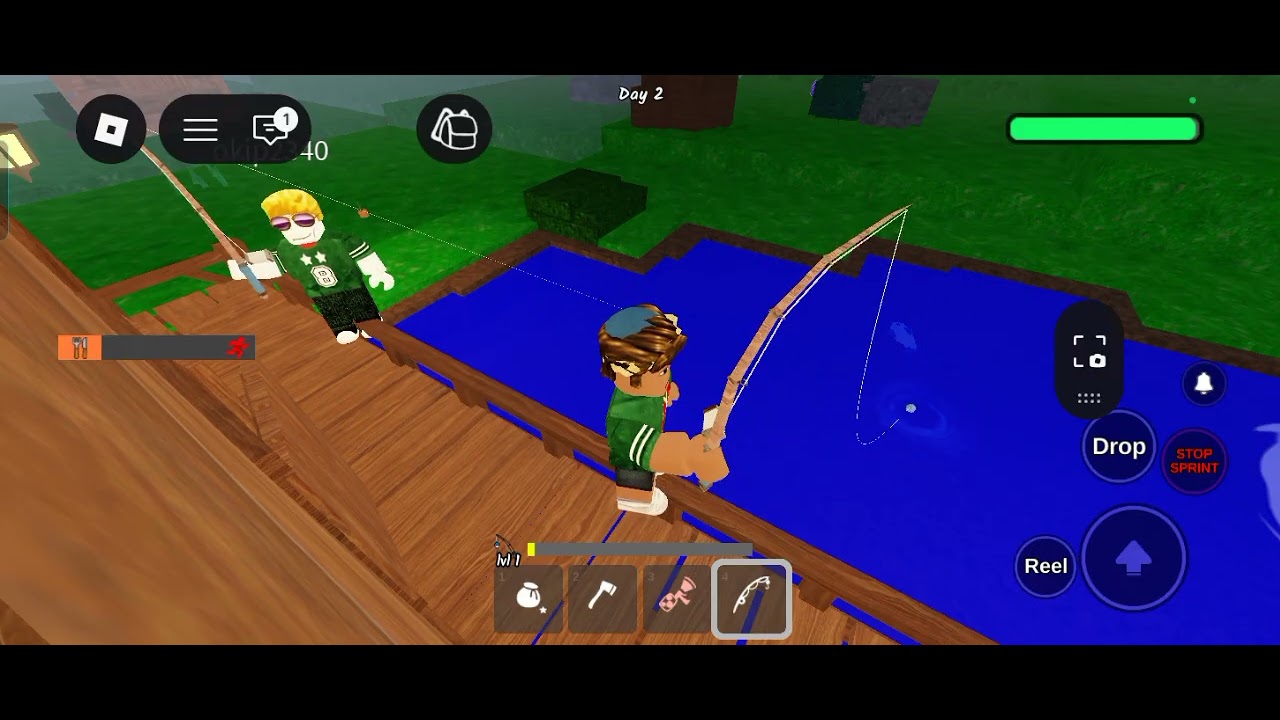 Danas preživljavamo 10 dana noci u sumi 23 dana ja i Nikola igramo  zajedno 90 u šumi 