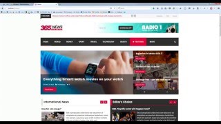 Gantry 5 - "Slideshow (Joomla)" Particle (365News)