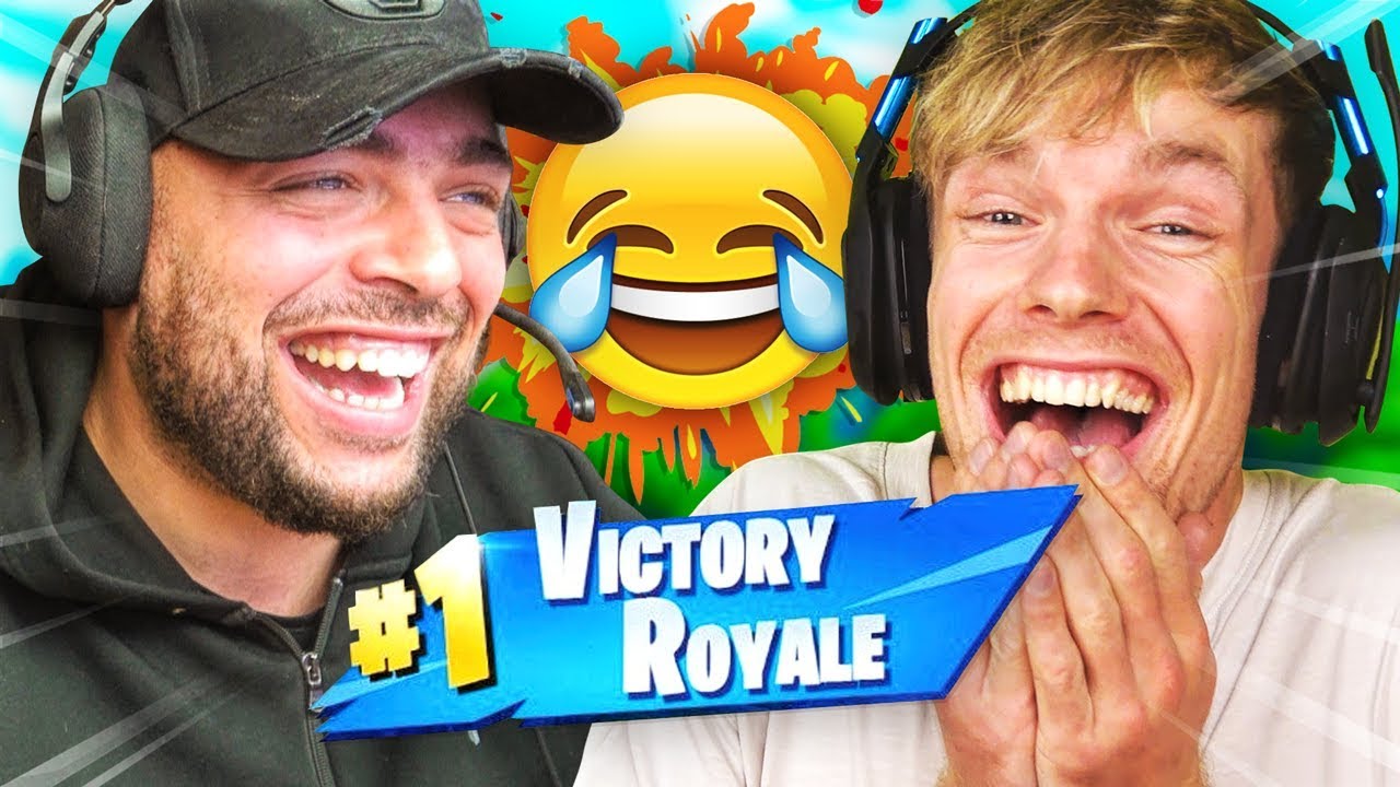 WIJ GAAN HELEMAAL STUK OM ELKAAR IN FORTNITE!