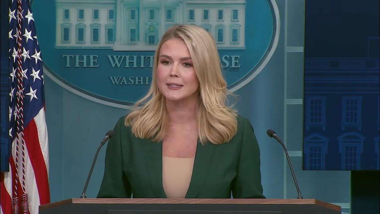 Press Secretary Karoline Leavitt Briefs Members of the Media, Mar. 26, 2025 - YouTube