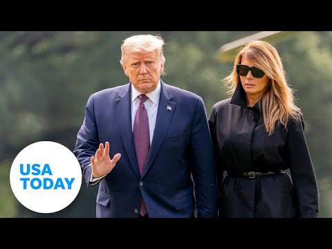 President Trump And First Lady Melania Trump Test Positive For COVID-19 | USA TODAY