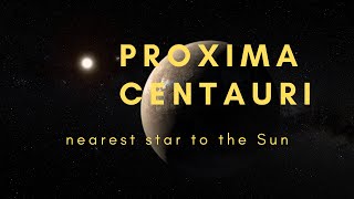 Proxima Centauri: nearest star to the Sun