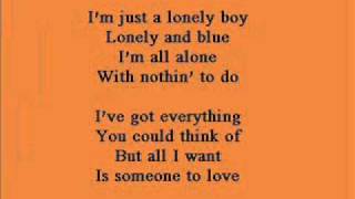 Paul Anka - Lonely Boy chords