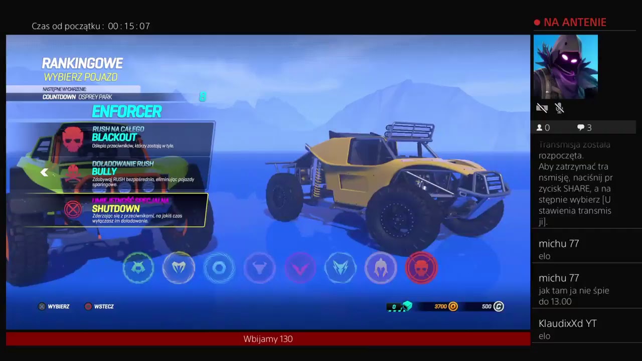 Onrush live sylwestrowy