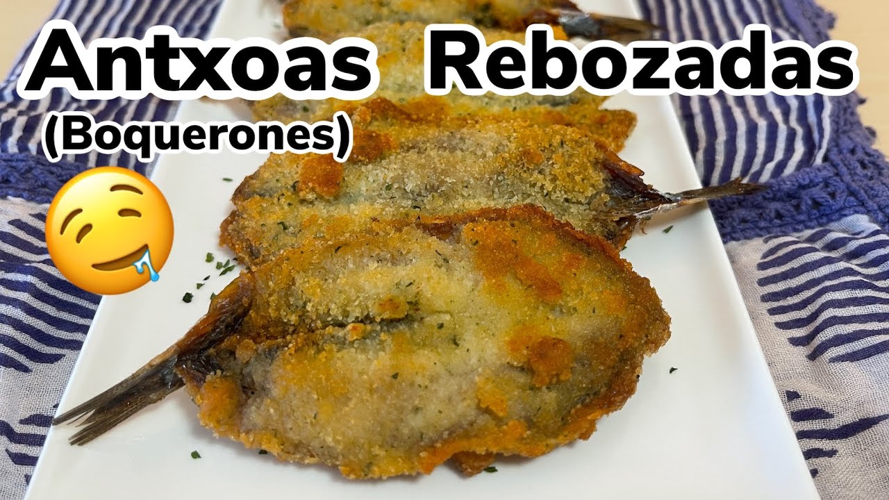 🐟Anchoas rebozadas (boquerones)||Como prepararlas