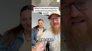 What’s the most populous landlocked country in the world? @DropAPinShow