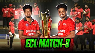 Creator squad vs￼ Pathanamthitta royal ECL MATCH NO 3 screenshot 5